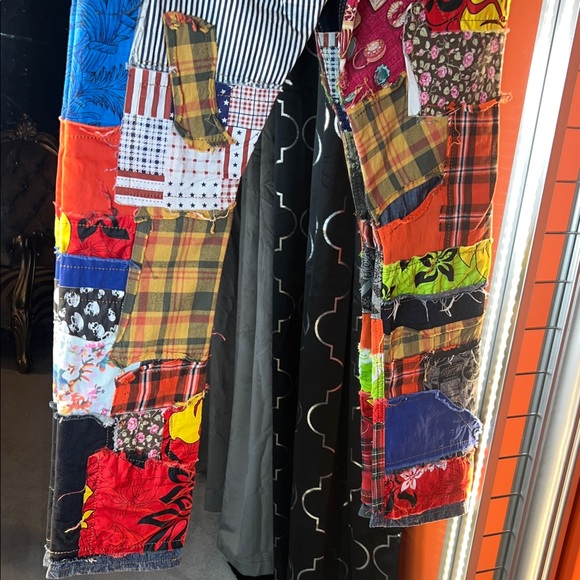 🔥 STREETWEAR ICON: BiePa 1971 Custom Patched Biker Denim • NWT Size 33 💎 - Picture 7 of 8